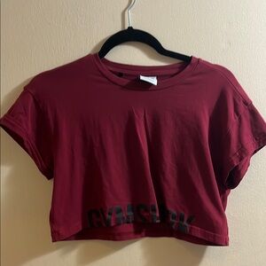 Gymshark Red Crop T-Shirt